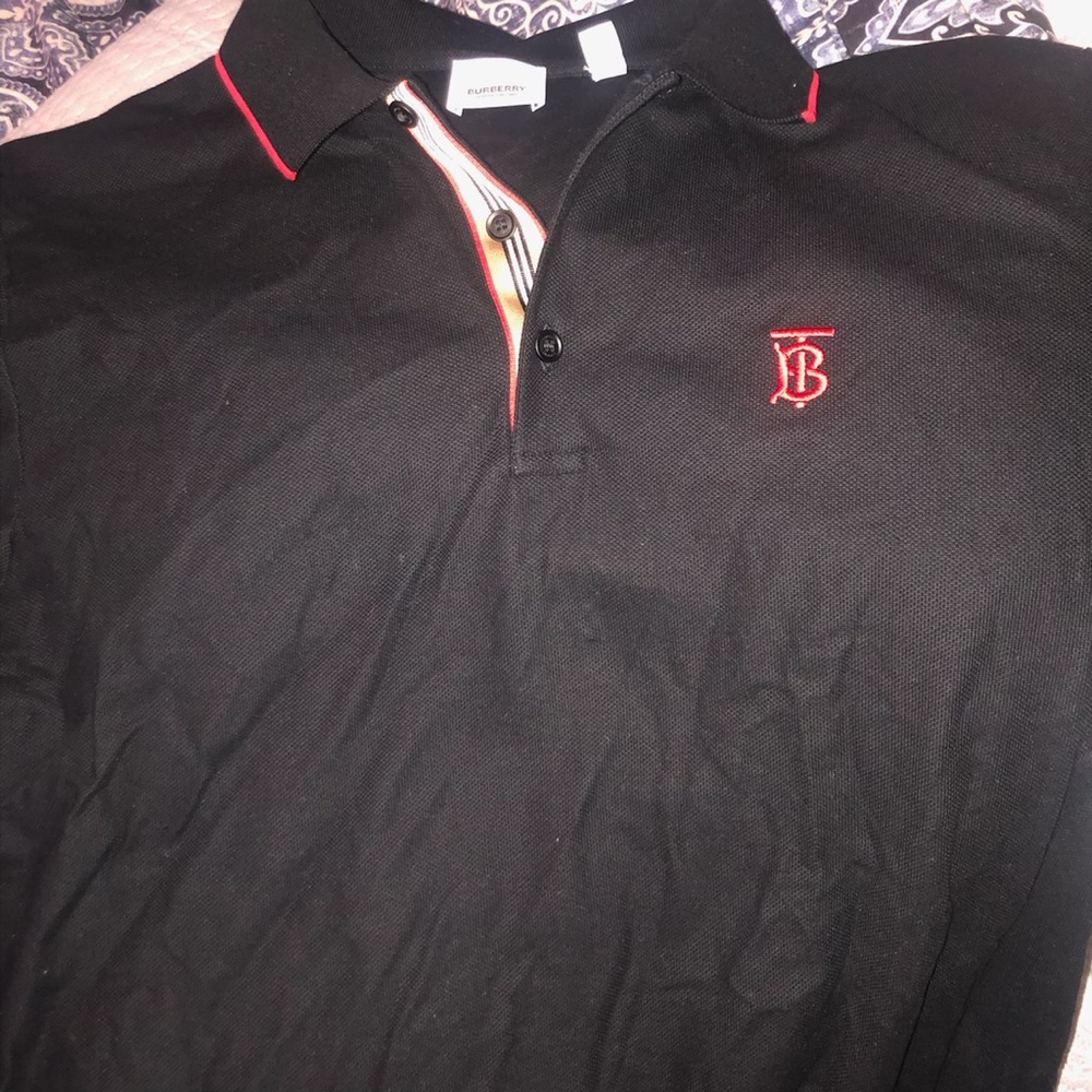 Burberry collar shirt